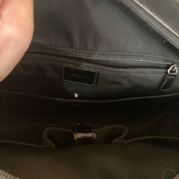 Black Patent Leather Dior Saddle Bowler Bag - Picture 12 of 12